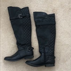 Knee High Black Boots